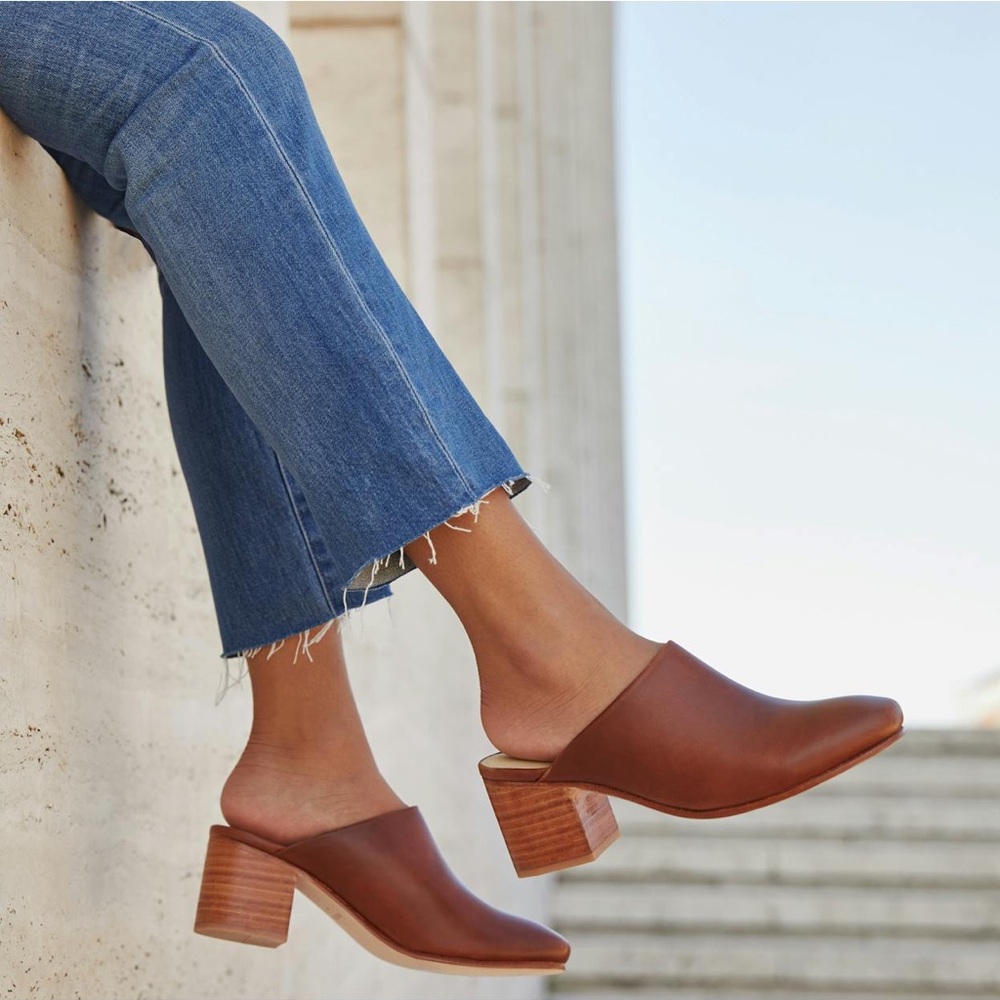Nisolo Paloma Mules Brandy 8